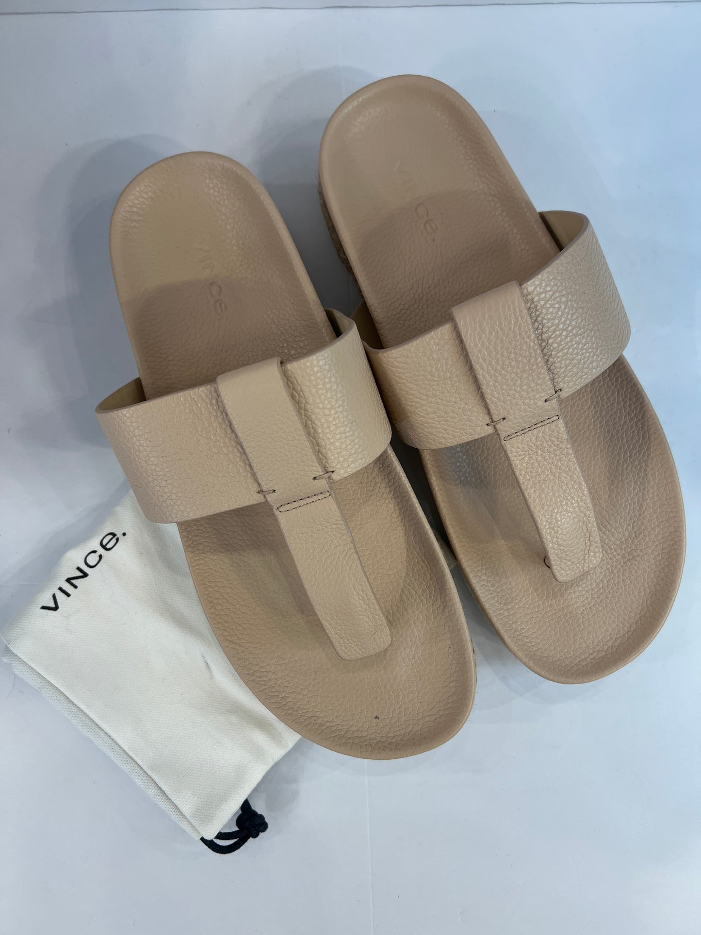 VINCE Leather Slides NWT/ 39-9