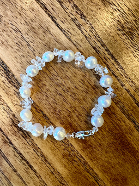 Pearl & Stone Bracelet