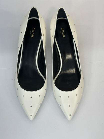 CELINE New in Box Sharp Kidskin Pump 4.5cm / US8.5-EU40