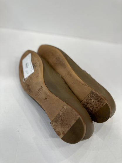 CHLOE Scalloped Edge Flats / US7.5-EU38