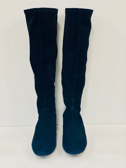 STUART WEITZMAN Suede Sock Boots / US8