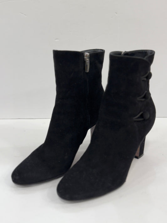 GIANVITTO ROSSI Suede Zipped Boots / US6.5-EU37