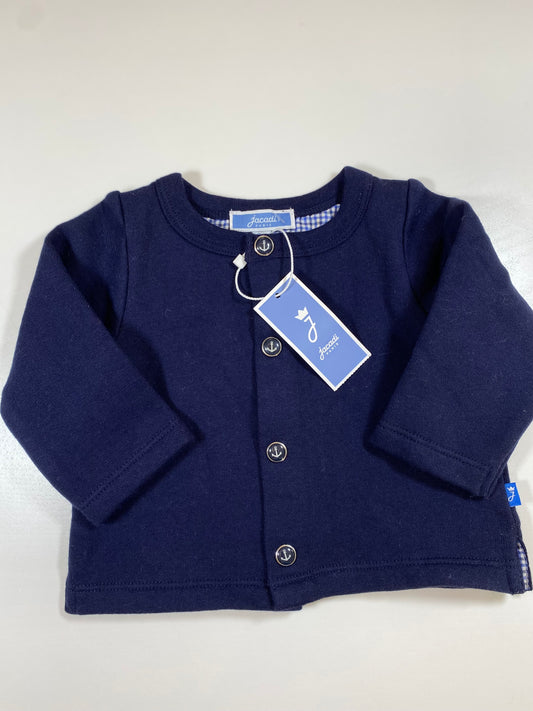 JACADI Cotton Cardigan NWT / 3M