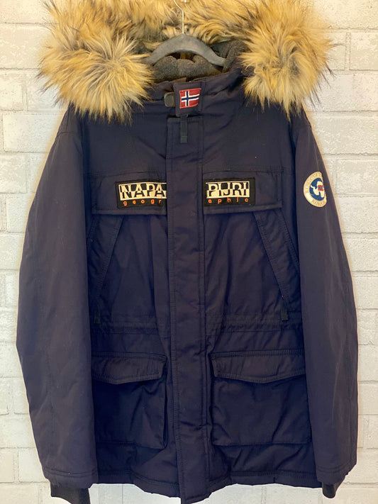 NAPAPIJRI hooded winter jacket/ 14Y