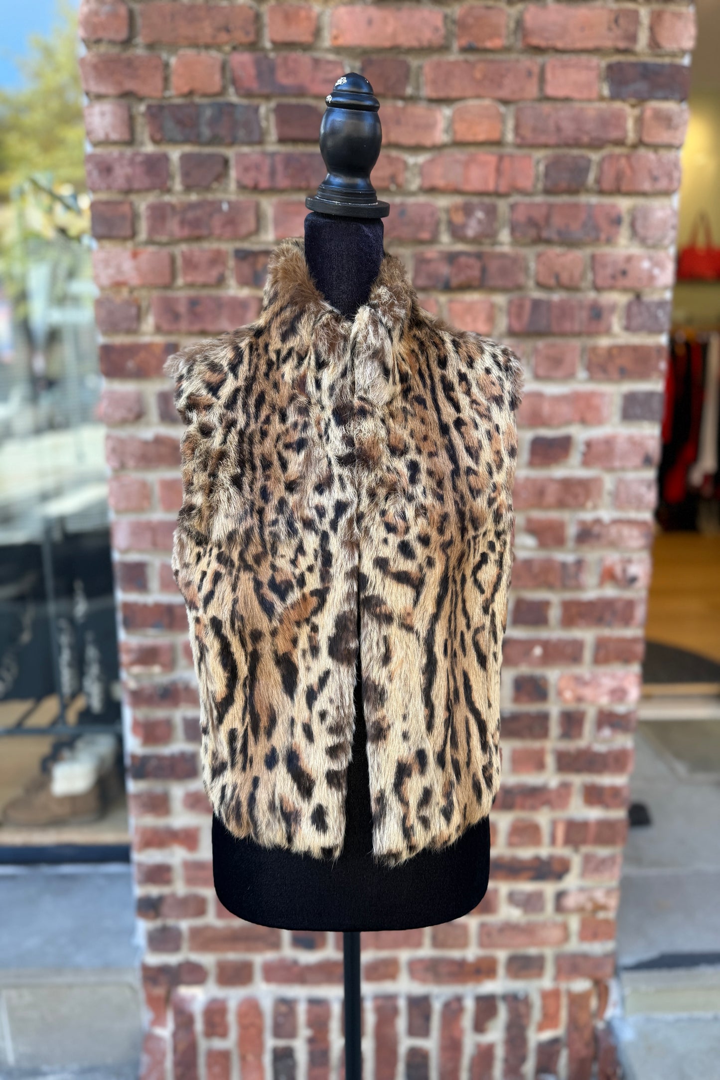 ADRIENNE LANDAU Fur Vest / S