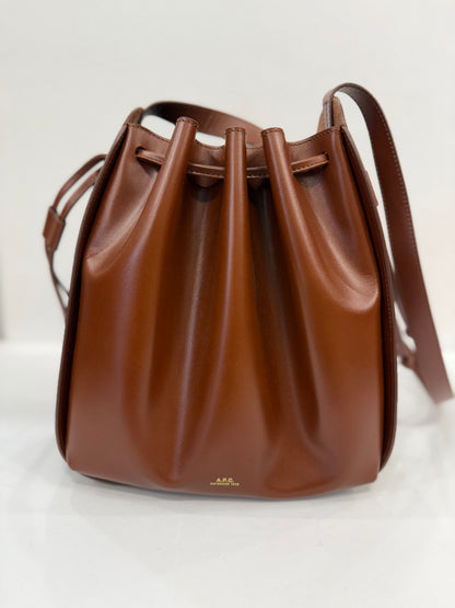 APC Courtney Leather Bucket bag