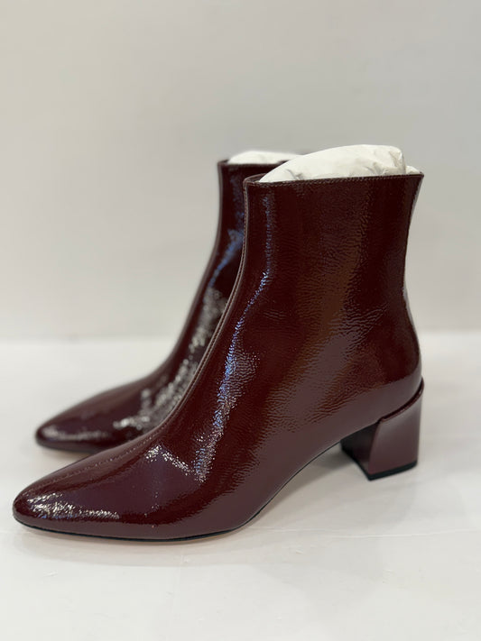 VINCE New Patent Leather Booties / US6