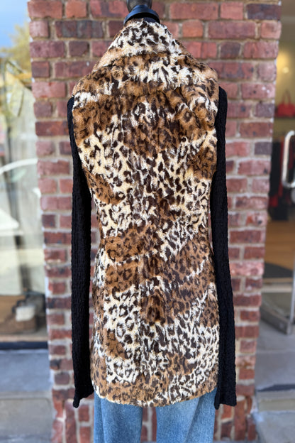 ALICE + OLIVIA Faux fur Vest / S