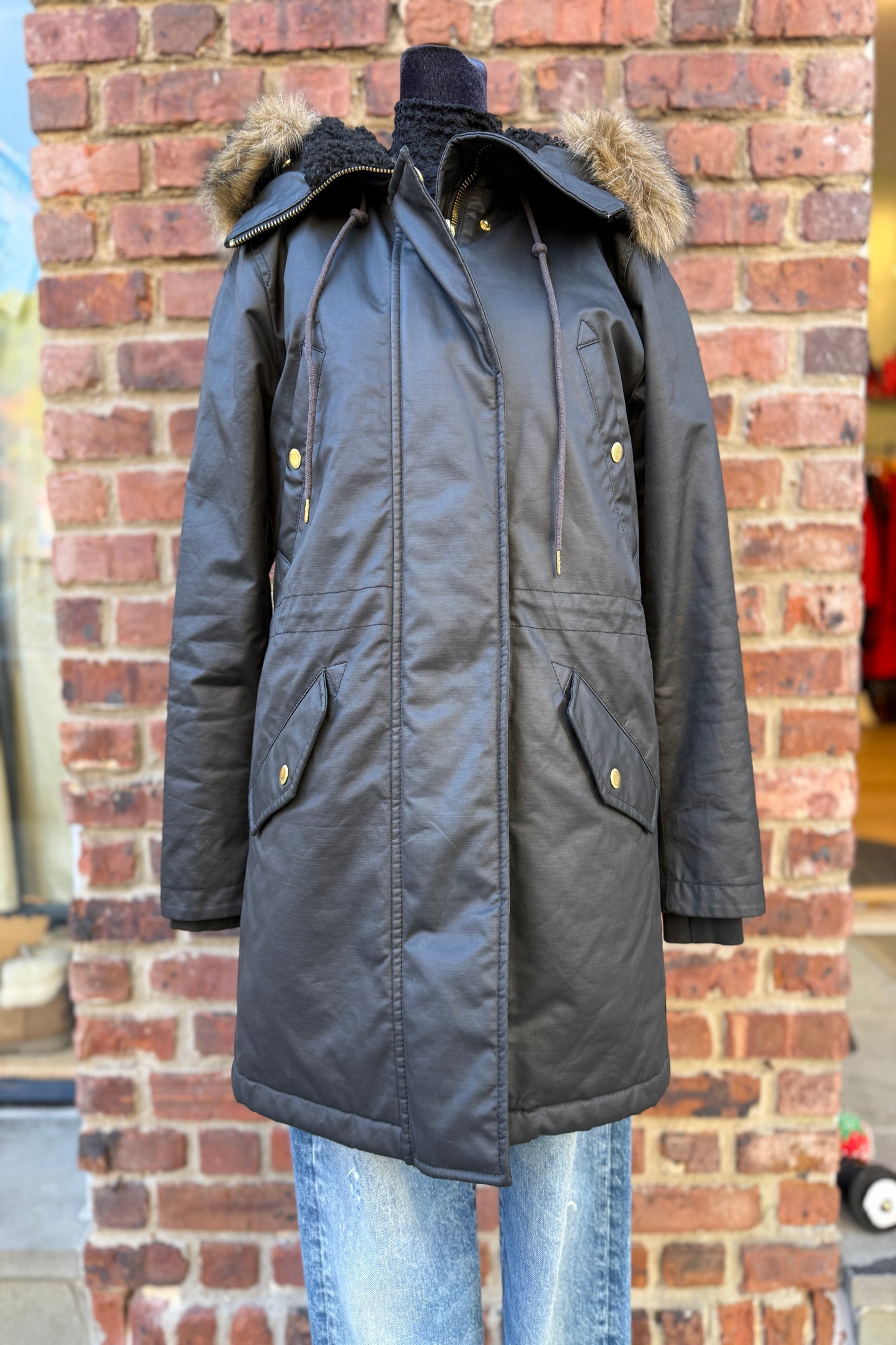 J CREW Hooded Parka / XXS