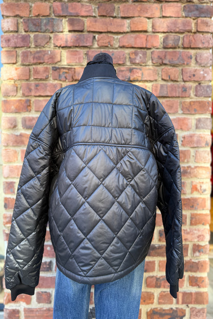 MANGO quilted Bomber Jacket / M