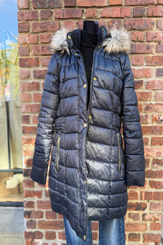 LAUNDRY Puffer Jacket with Hood / L