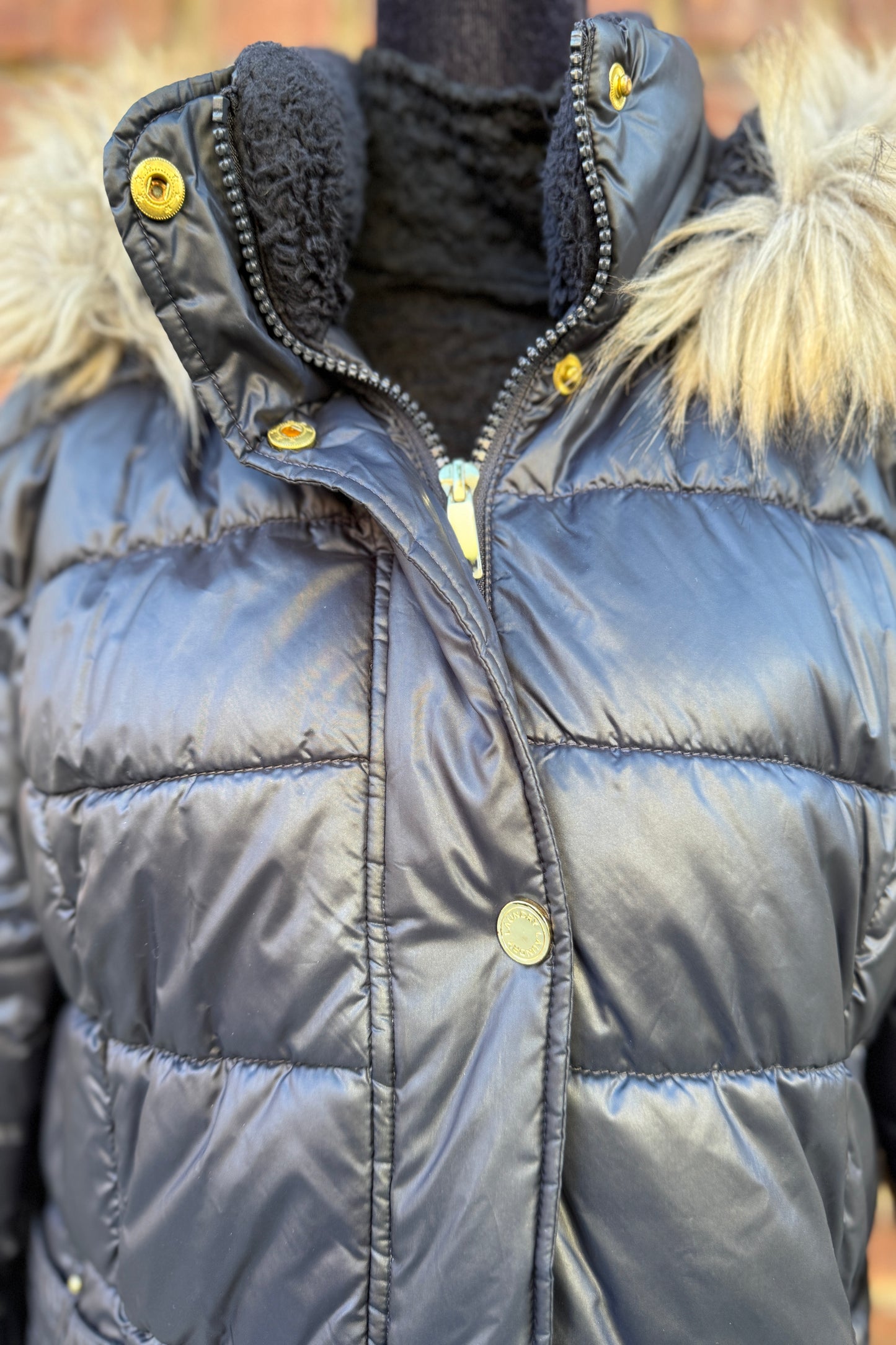 LAUNDRY Puffer Jacket with Hood / L