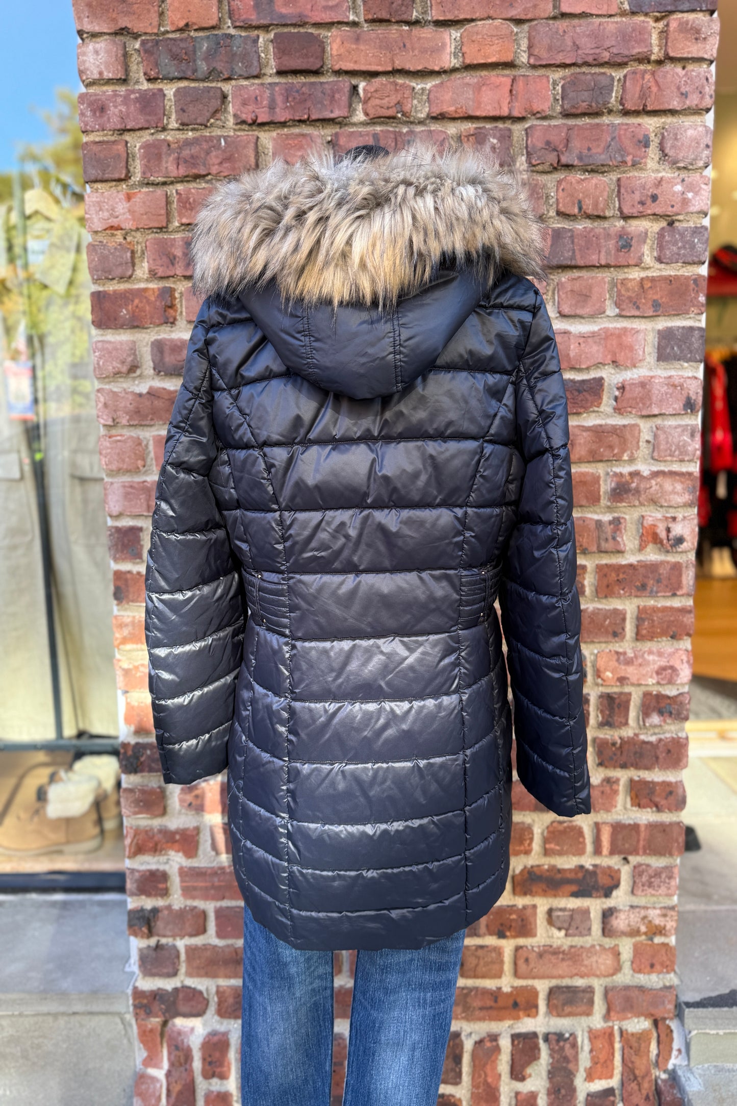 LAUNDRY Puffer Jacket with Hood / L