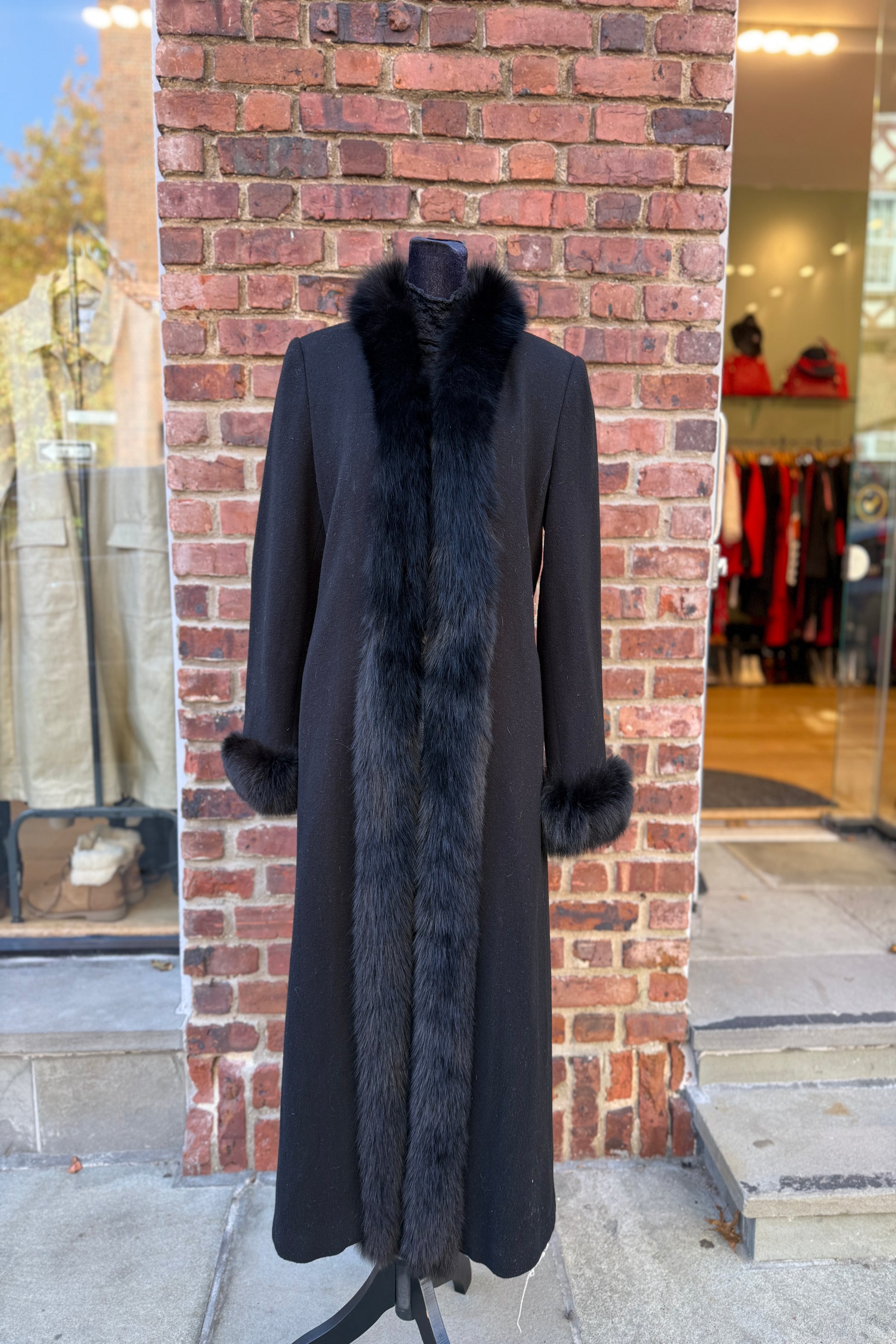 Marvin richards wool coat on sale