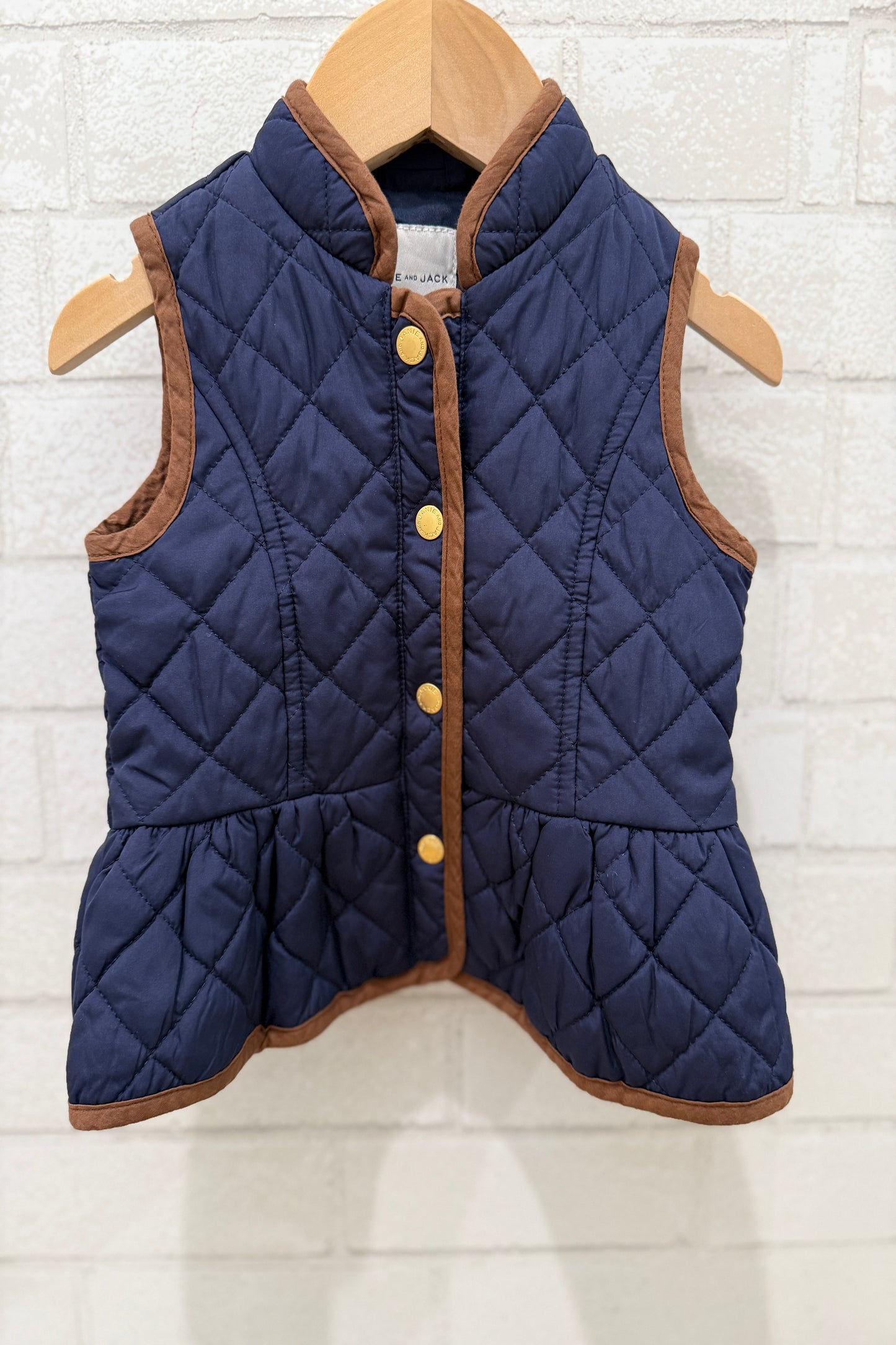 JANIE & JACK Padded Vest / 18-24M