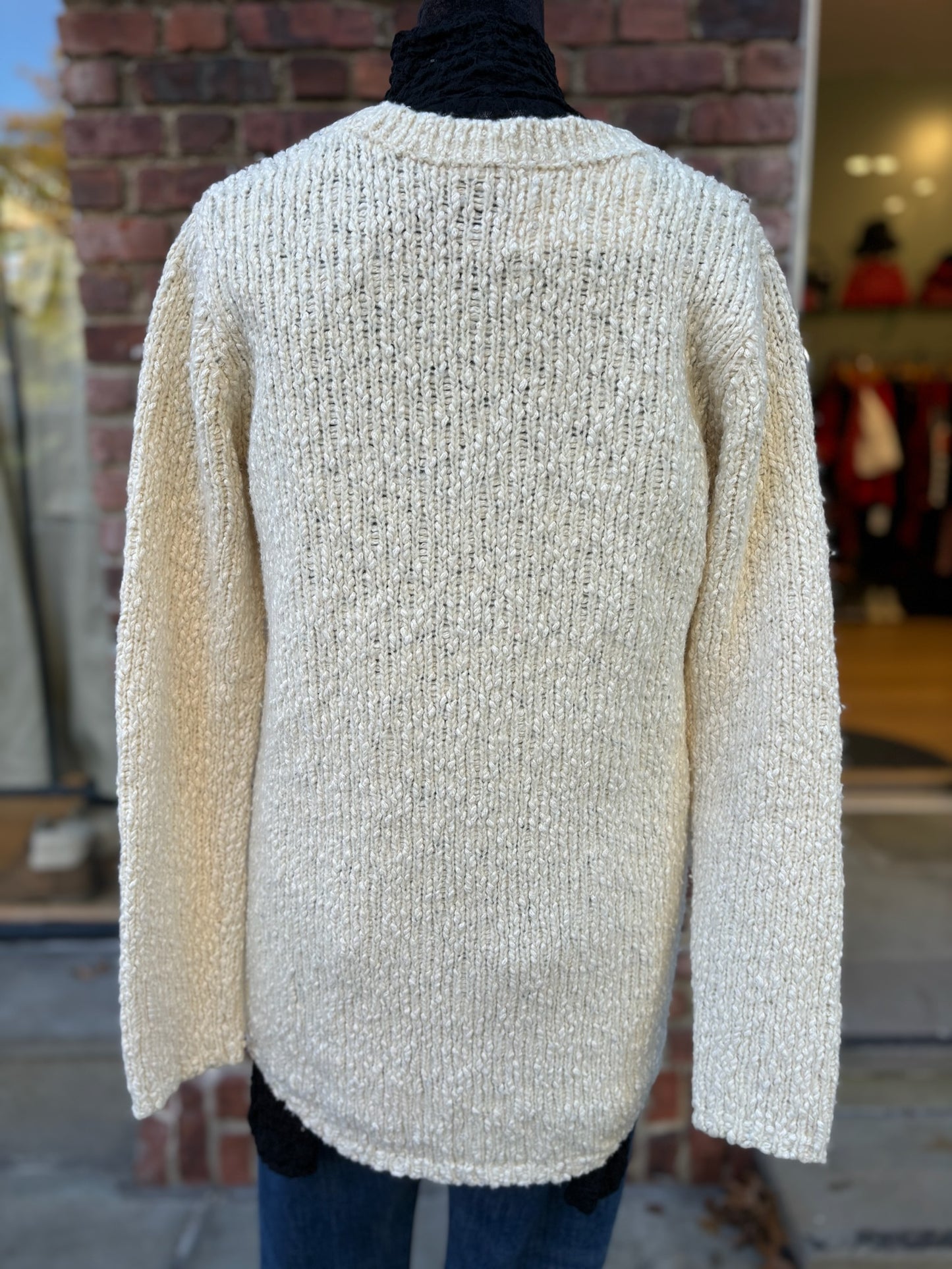 J McLAUGHLIN Cotton Sweater / M