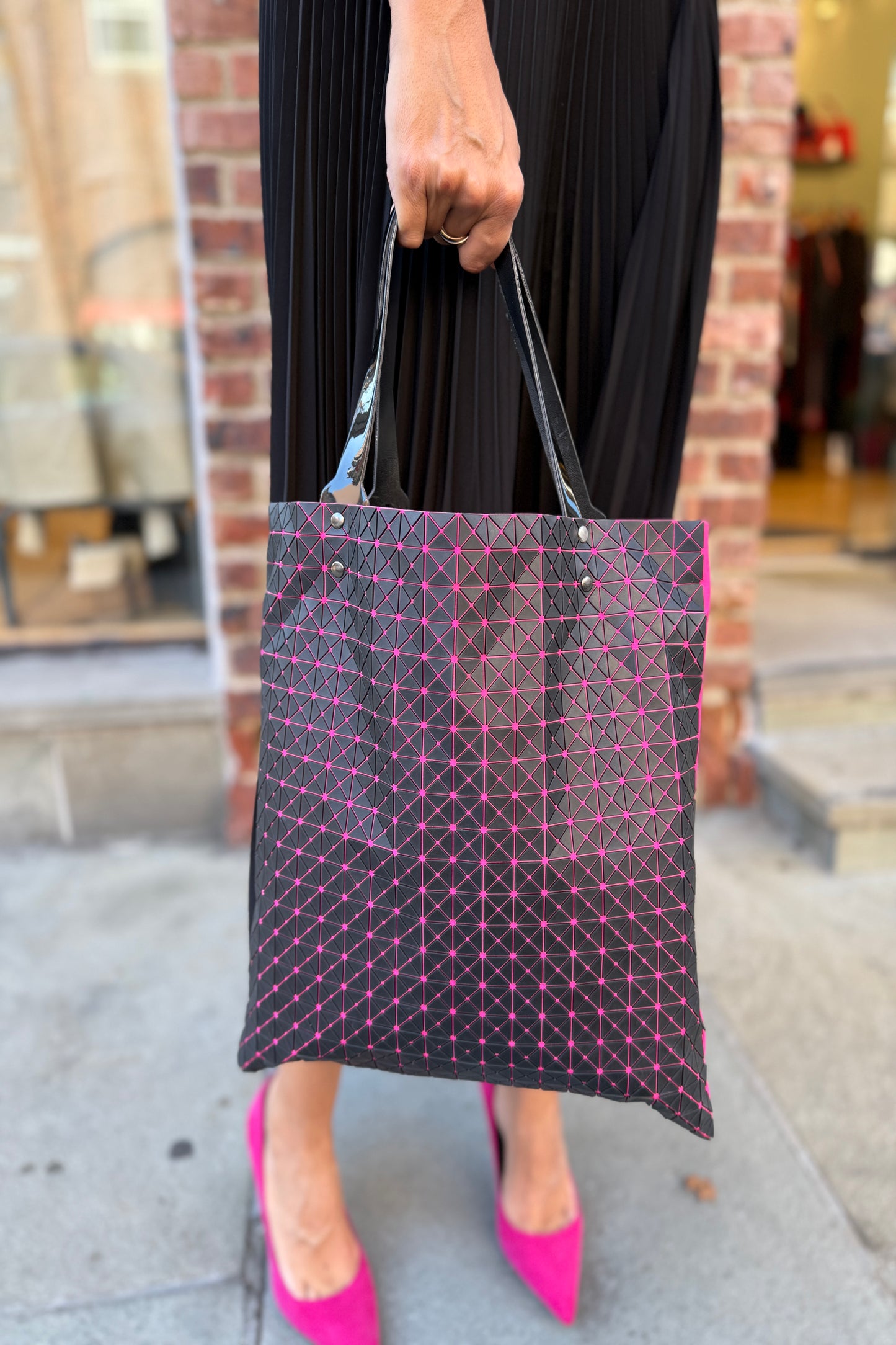 BAOBAO ISSEY MIYAKE Prism Large Tote