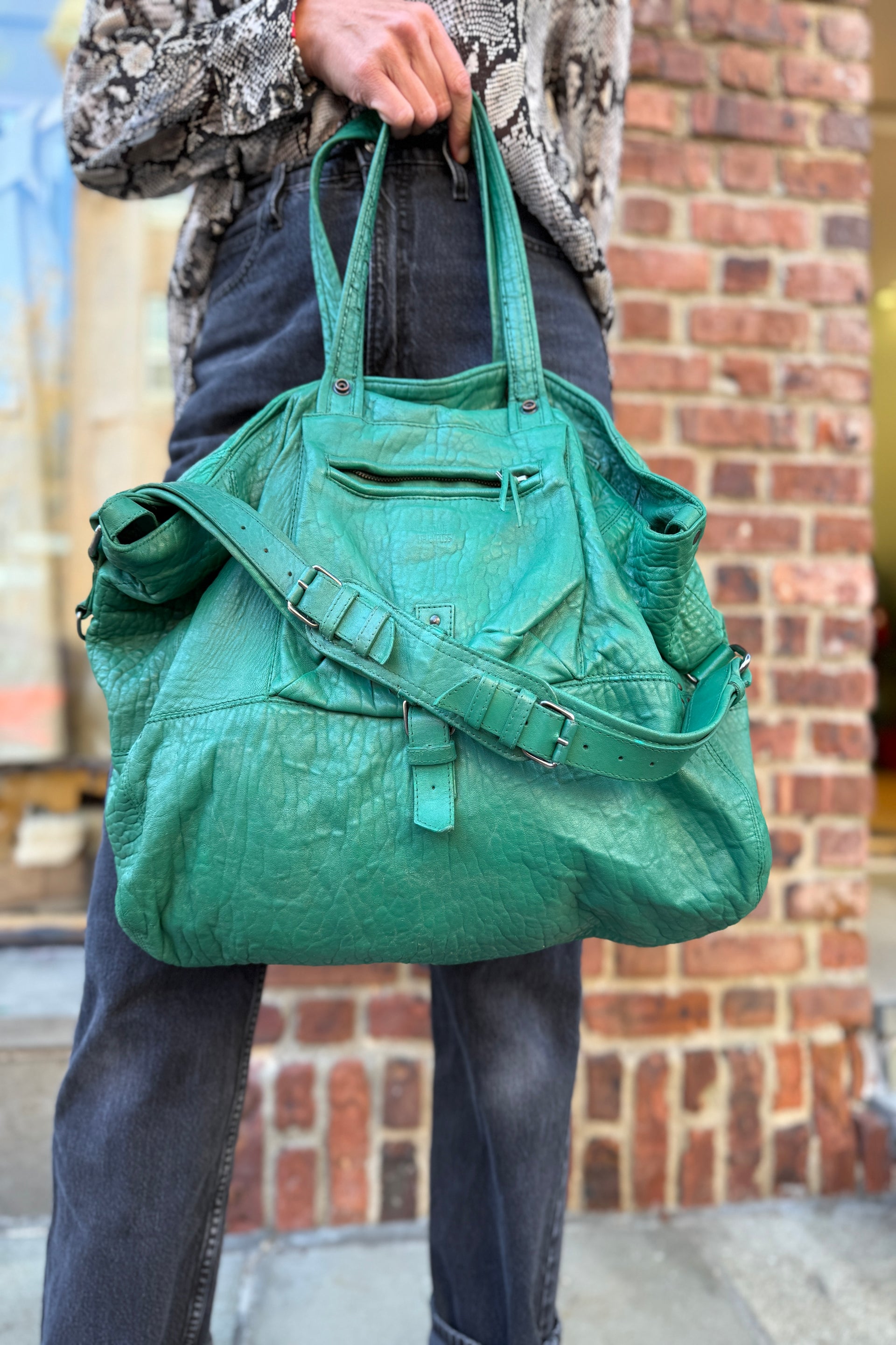 Jerome Dreyfuss Soft Tote Lambskin Bag