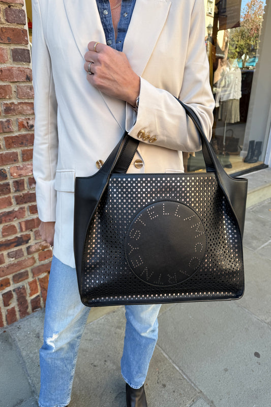 STELLA McCARTNEY Large Vegan Leather Tote Bag