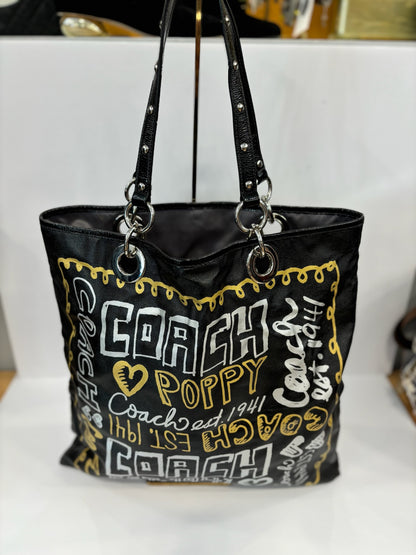 COACH Evie Tote Poppy