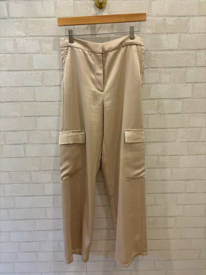 ZARA Satin cargo pants / Xs-Us0