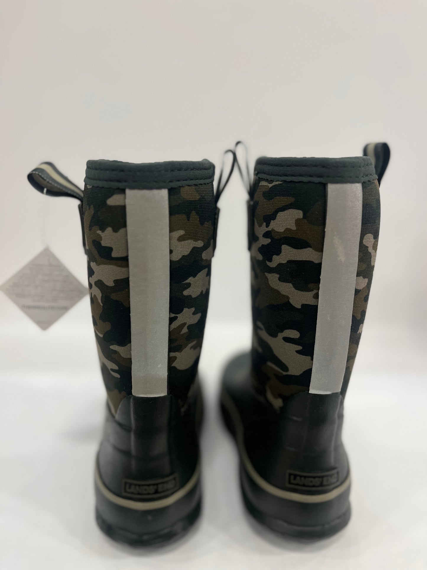 LANDS END Insulated Rain boots NWT / US12 UE30 - US13 UE31