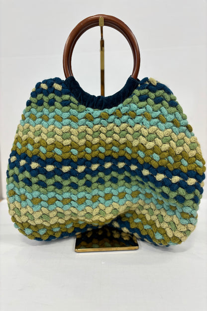 NO BRAND Knit Handbag