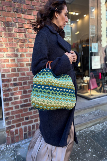 NO BRAND Knit Handbag