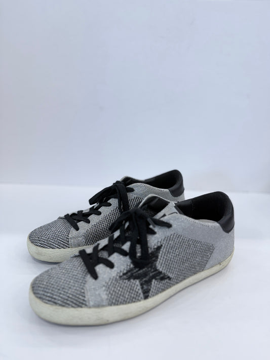 GOLDEN GOOSE Metallic Low Sneakers/ US8.5-EU39