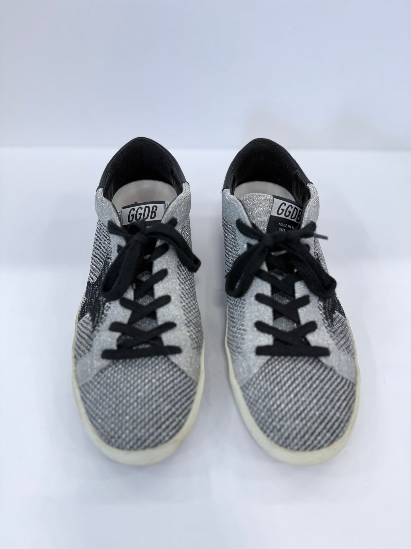 GOLDEN GOOSE Metallic Low Sneakers/ US8.5-EU39