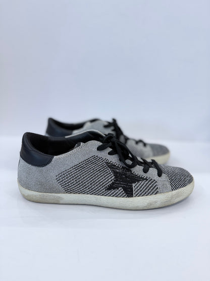 GOLDEN GOOSE Metallic Low Sneakers/ US8.5-EU39