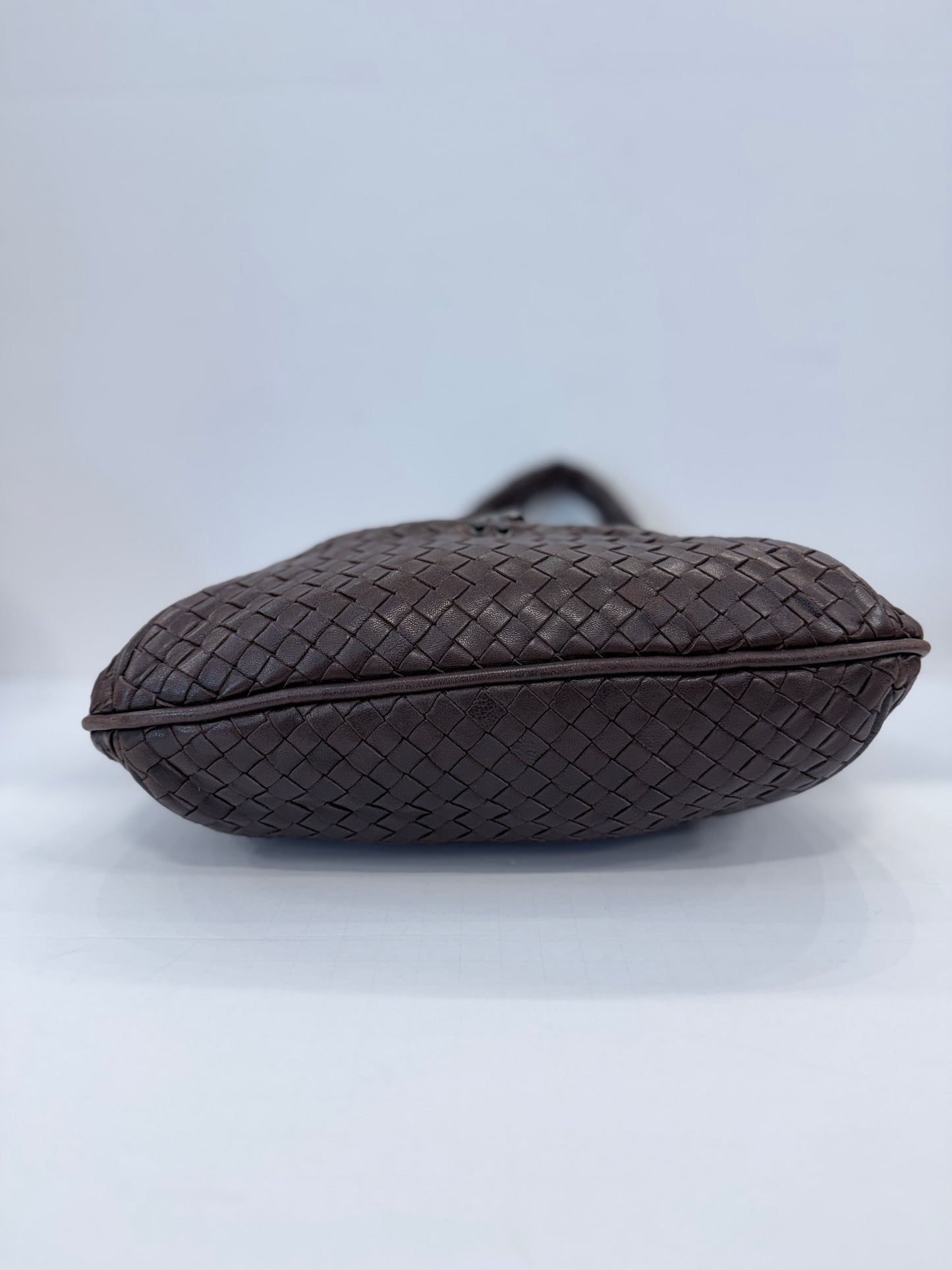 BOTTEGA VENETA Brown Leather Hobo Bag