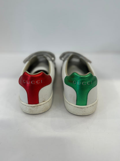 GUCCI Ace Leather Sneakers /US13 - EU31