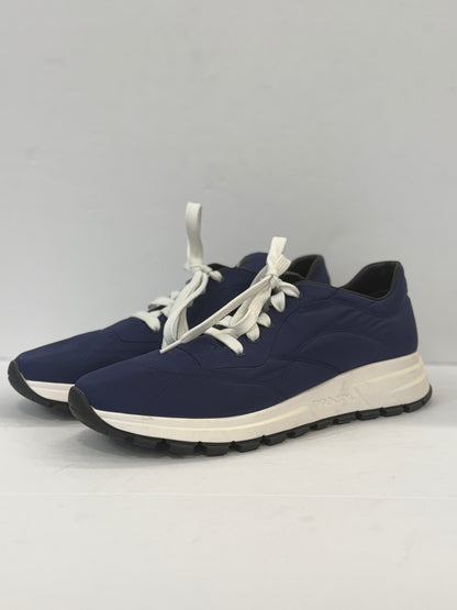 PRADA Navy Nylon Sneakers / US10-EUR41