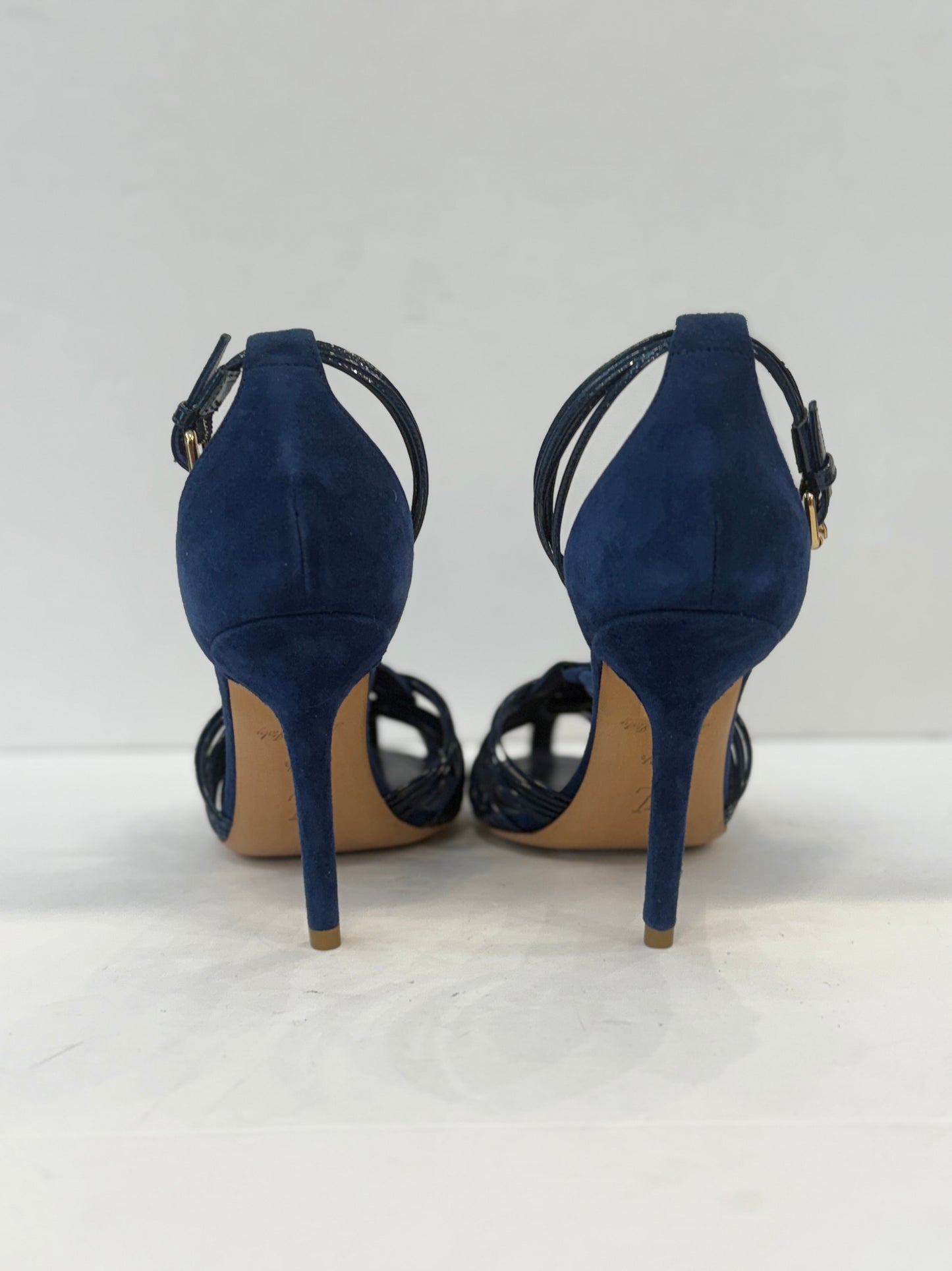 LOUIS VUITTON High Heels Leather and suede Sandals /EU36.5- US6.5
