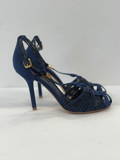 LOUIS VUITTON High Heels Leather and suede Sandals /EU36.5- US6.5