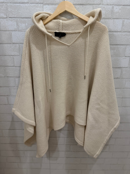 NILI LOTAN Chunky Hoodie Poncho/OS