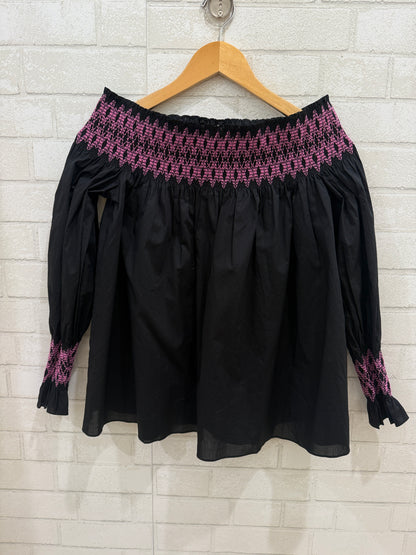 MAJE NWT LS Black Top / XS-1