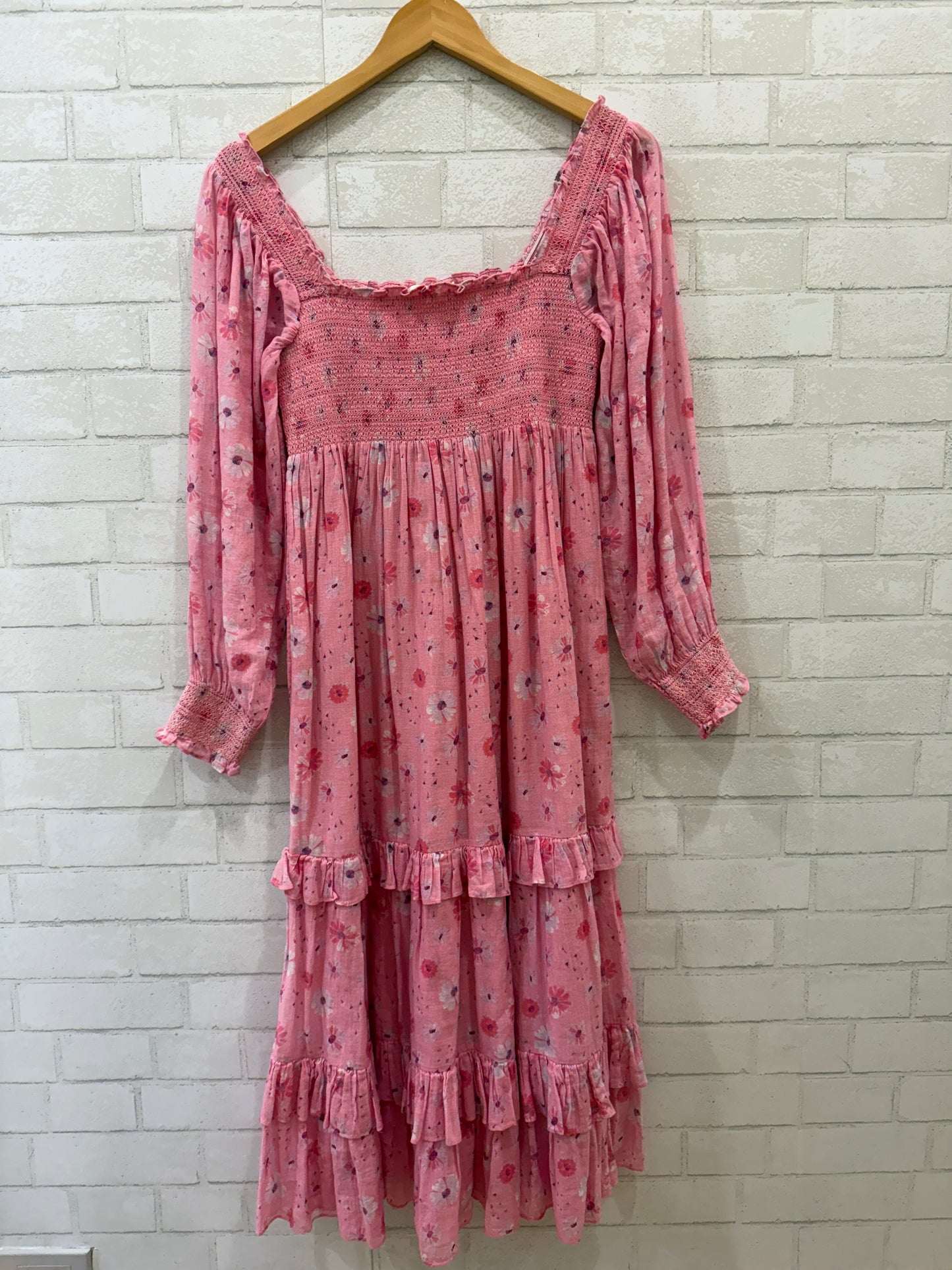 LOVESHACKFANCY LS Maxi Dress / S
