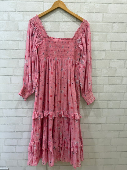 LOVESHACKFANCY LS Maxi Dress / S