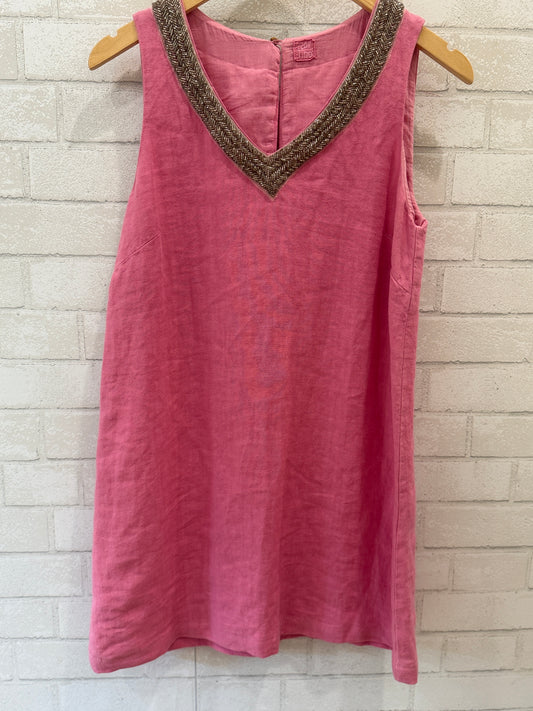 120% LINO Sleeveless Dress / M