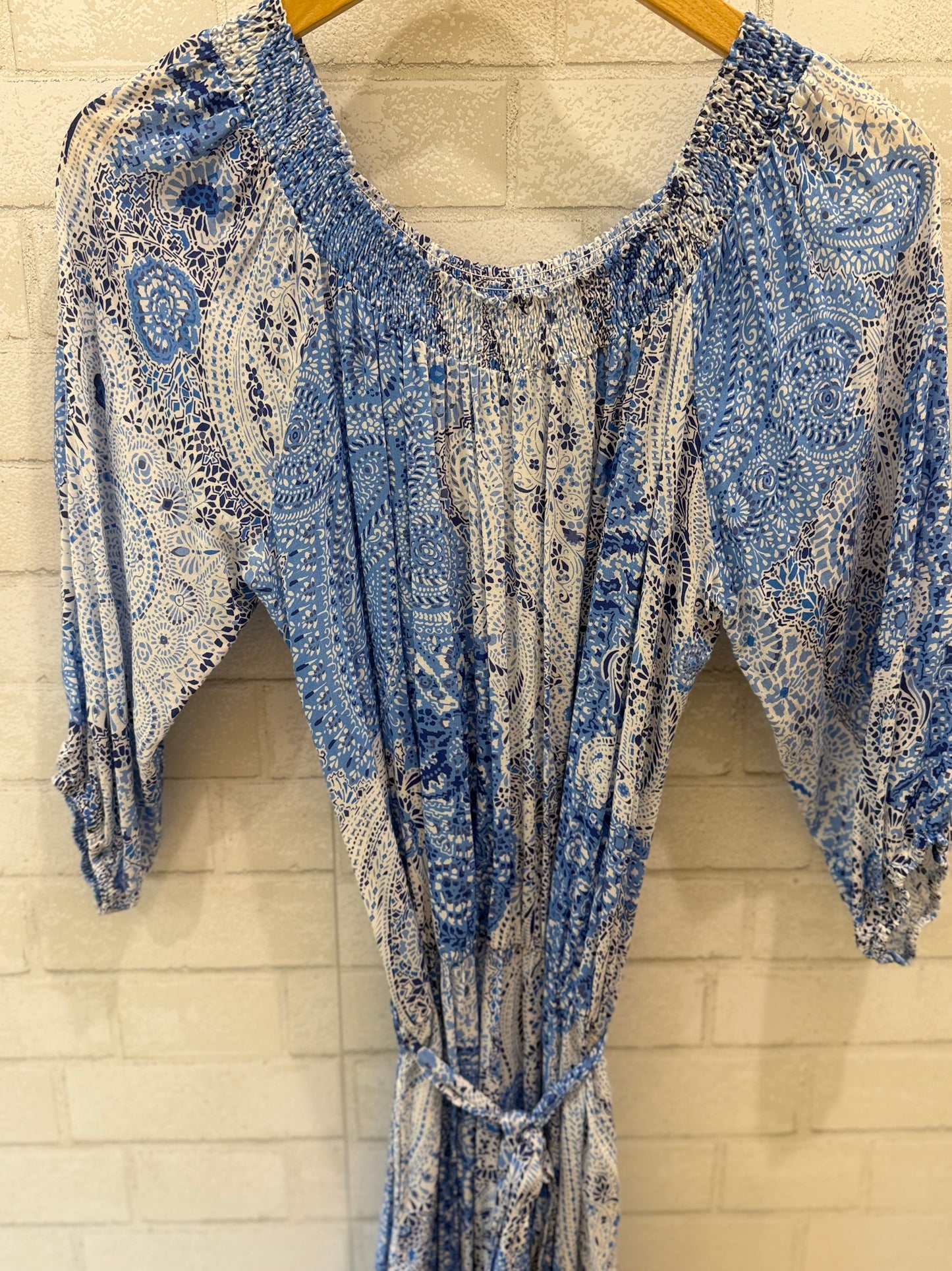 MELISSA ODABASH LS Maxi Dress / S