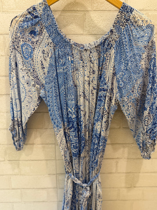 MELISSA ODABASH LS Maxi Dress / S