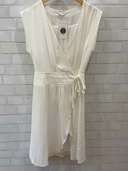 IKKS sleveless dress+slip/ M