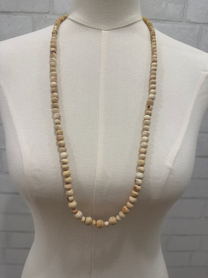 NO BRAND Wood Beads Maxi necklace