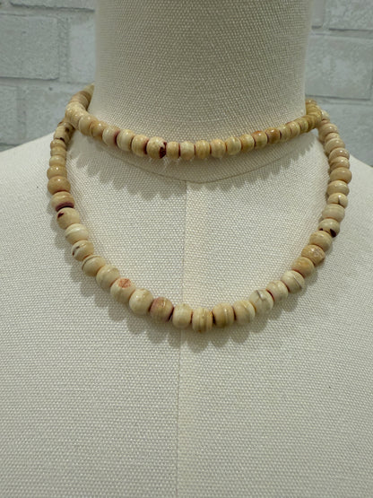NO BRAND Wood Beads Maxi necklace