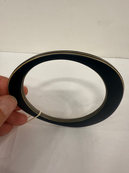 NO BRAND Wood Black bracelet