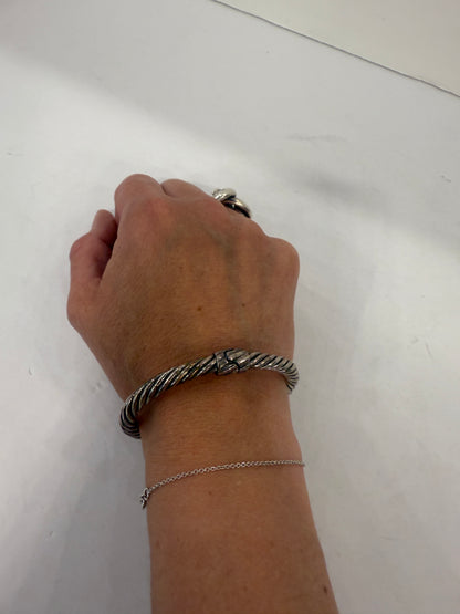 EFFY Silver Amethyst Bangle