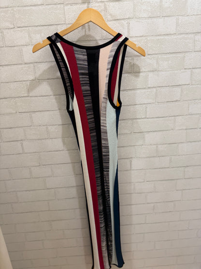 5a 7 knitted No Sleeves Midi Dress/S