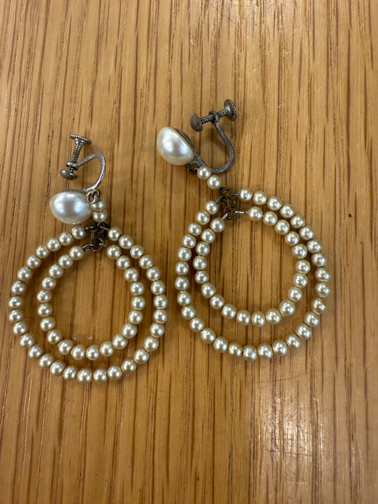 NO BRAND Vintage clip on Earrings